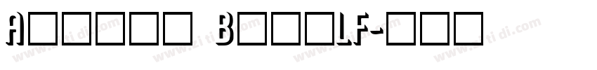 Archer BoldLF字体转换